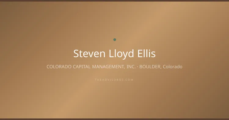 STEVEN LLOYD ELLIS