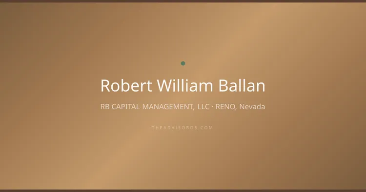 ROBERT WILLIAM BALLAN