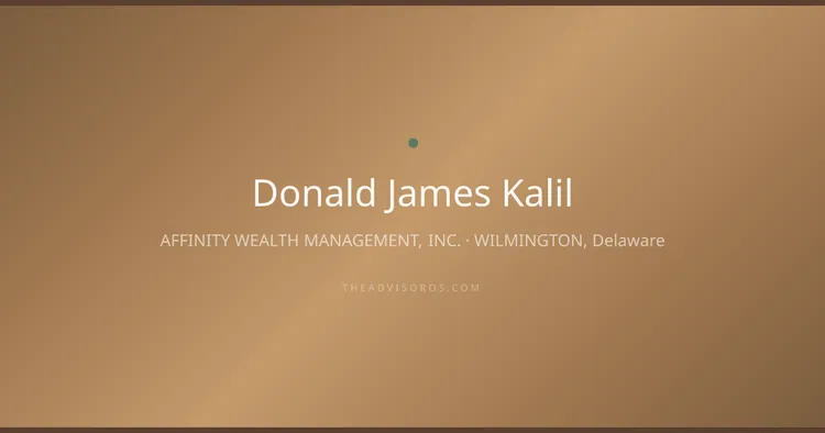 DONALD JAMES KALIL