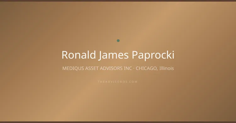 RONALD JAMES PAPROCKI
