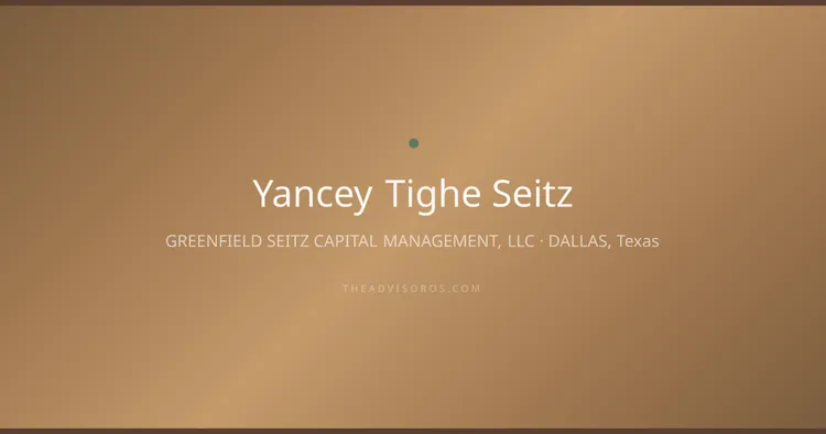 YANCEY TIGHE SEITZ