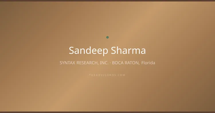 SANDEEP SHARMA