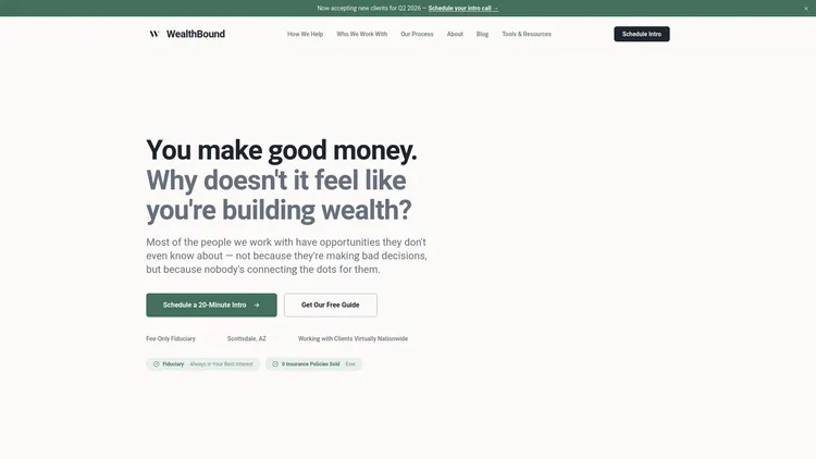 Wealthbound Advisors logo