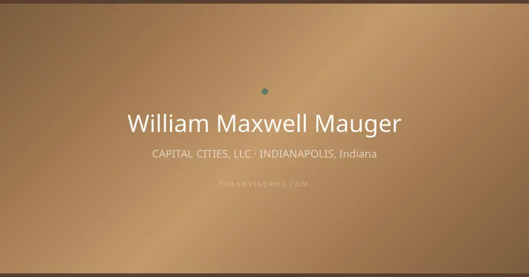 WILLIAM MAXWELL MAUGER