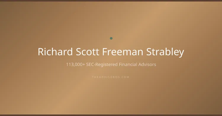 RICHARD SCOTT FREEMAN STRABLEY