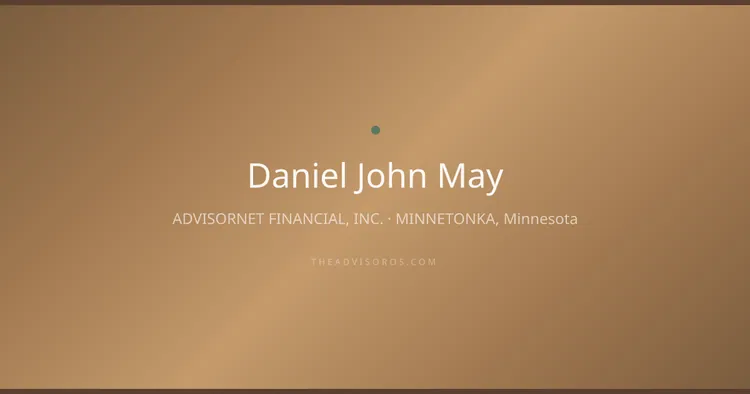DANIEL JOHN MAY