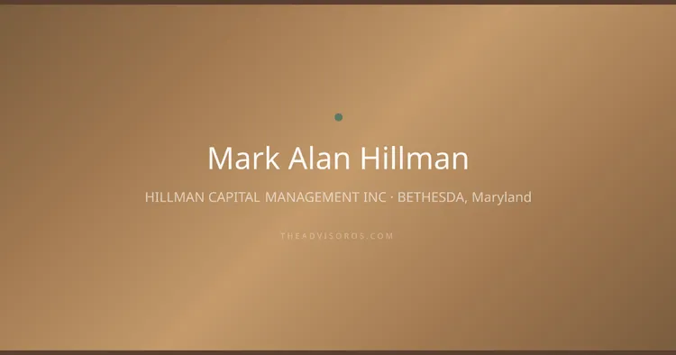 MARK ALAN HILLMAN