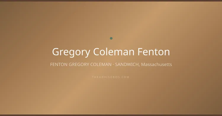 GREGORY COLEMAN FENTON