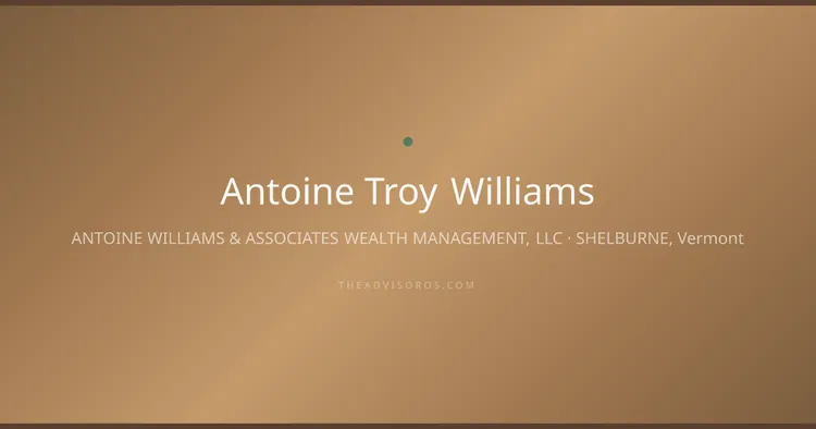 ANTOINE TROY WILLIAMS