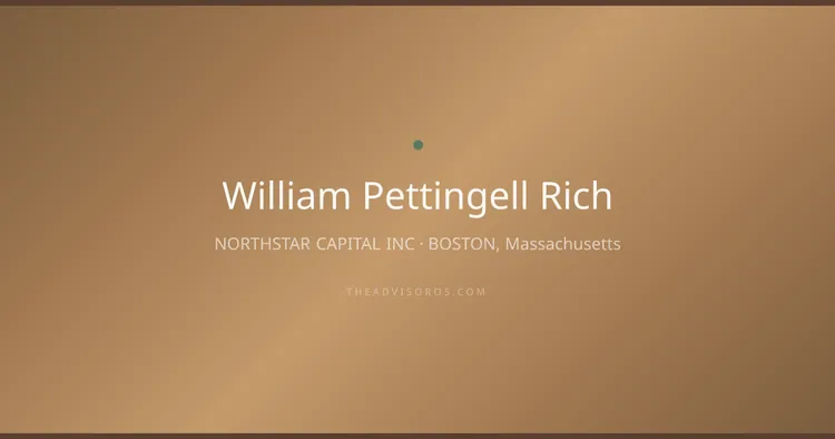 WILLIAM PETTINGELL RICH