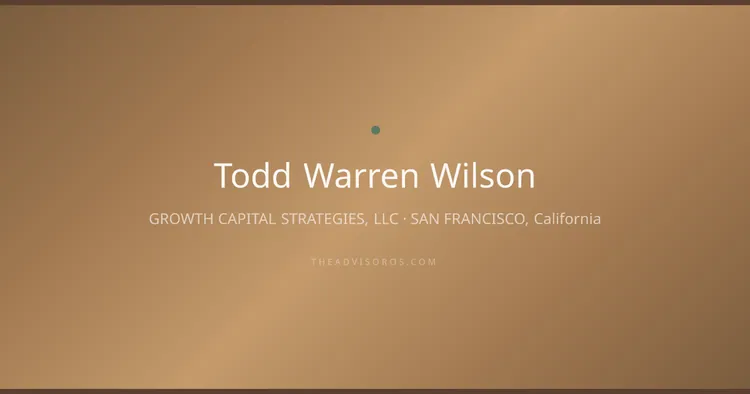 TODD WARREN WILSON