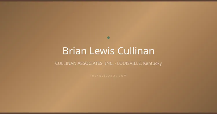 BRIAN LEWIS CULLINAN