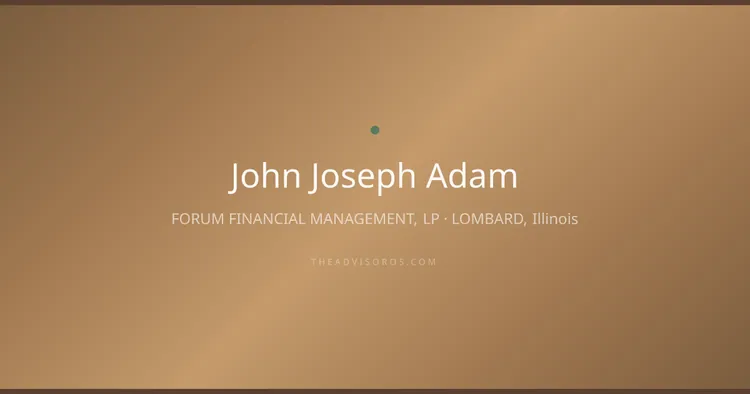 JOHN JOSEPH ADAM