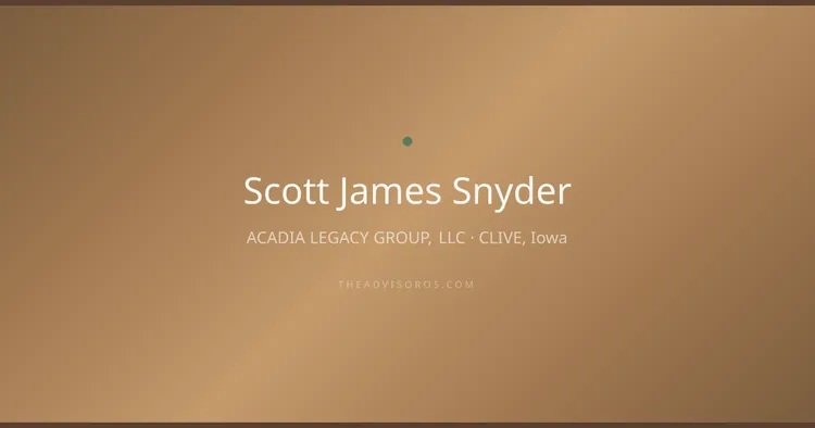 SCOTT JAMES SNYDER
