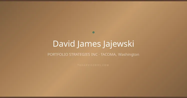DAVID JAMES JAJEWSKI