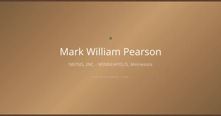 MARK WILLIAM PEARSON