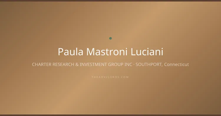 PAULA MASTRONI LUCIANI