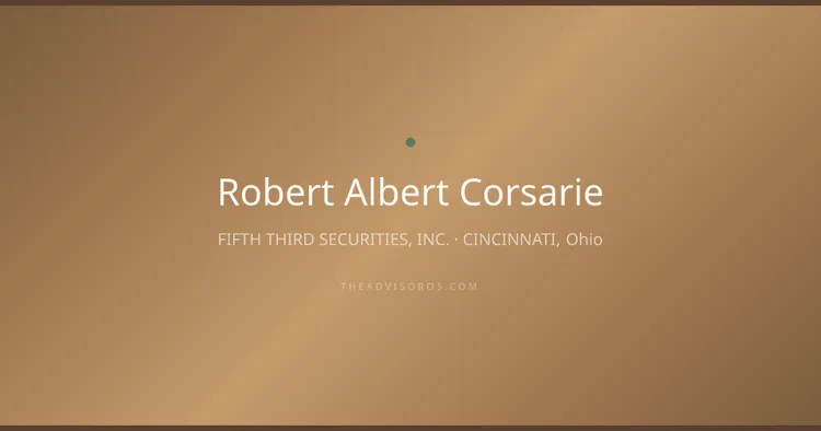 ROBERT ALBERT CORSARIE