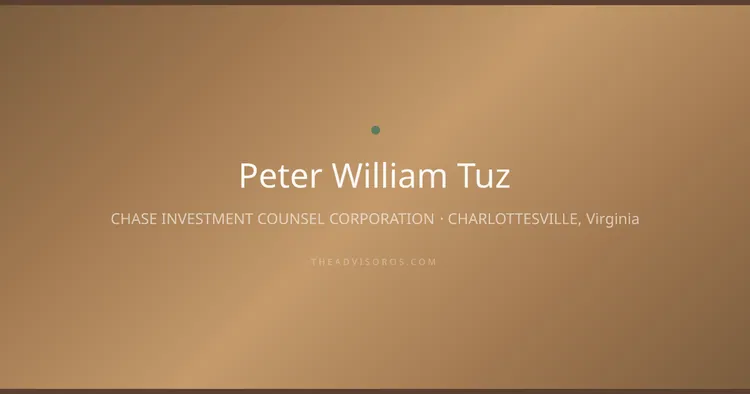 PETER WILLIAM TUZ