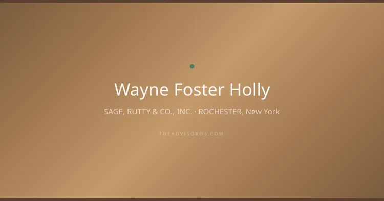 WAYNE FOSTER HOLLY