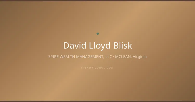 DAVID LLOYD BLISK