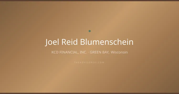 JOEL REID BLUMENSCHEIN