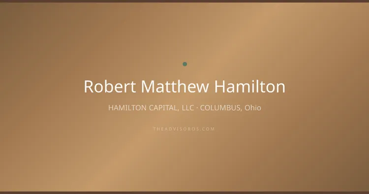 ROBERT MATTHEW HAMILTON