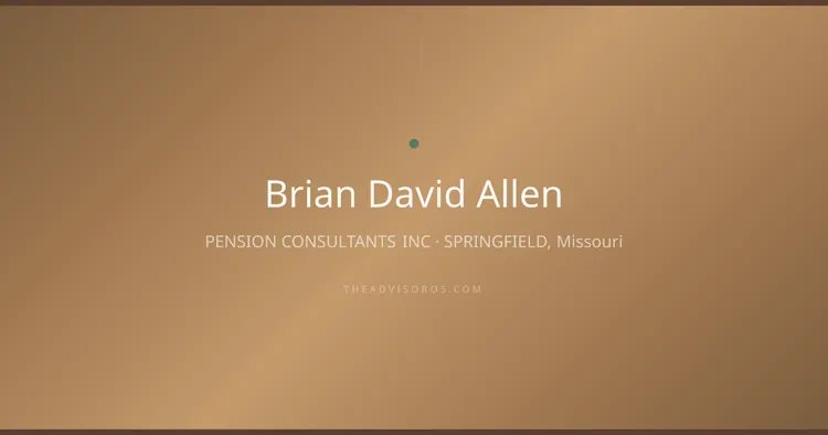 BRIAN DAVID ALLEN