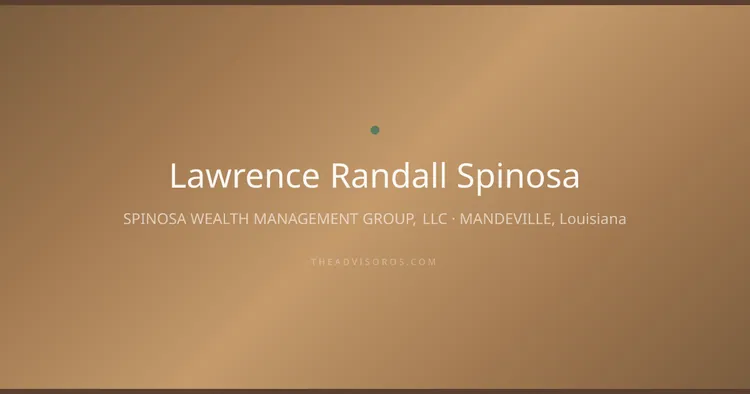 LAWRENCE RANDALL SPINOSA