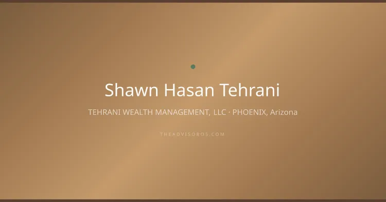 SHAWN HASAN TEHRANI