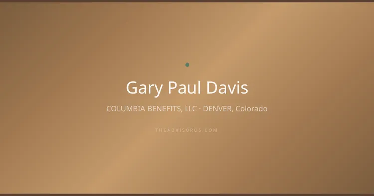 GARY PAUL DAVIS