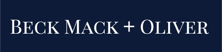 Beck, Mack & Oliver LLC logo
