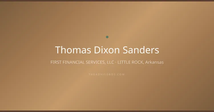 THOMAS DIXON SANDERS