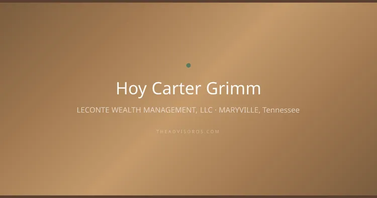 HOY CARTER GRIMM