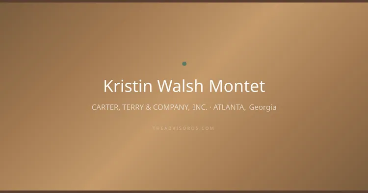 KRISTIN WALSH MONTET