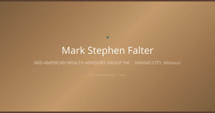 MARK STEPHEN FALTER