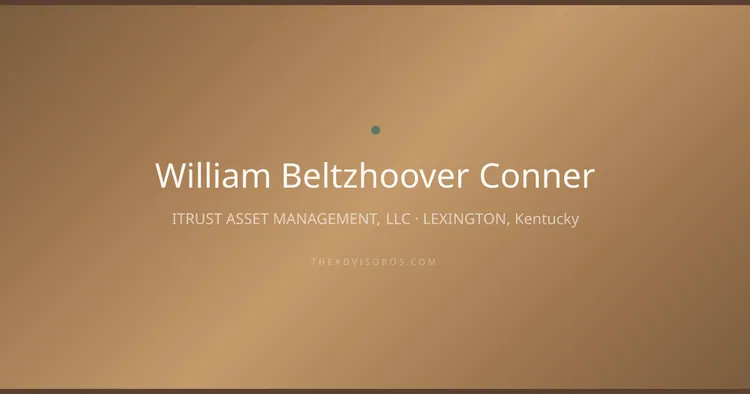 WILLIAM BELTZHOOVER CONNER
