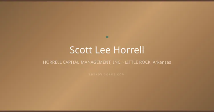 SCOTT LEE HORRELL