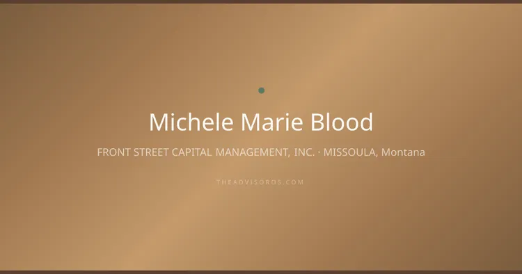 MICHELE MARIE BLOOD