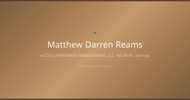 MATTHEW DARREN REAMS