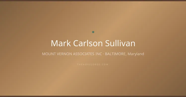 MARK CARLSON SULLIVAN