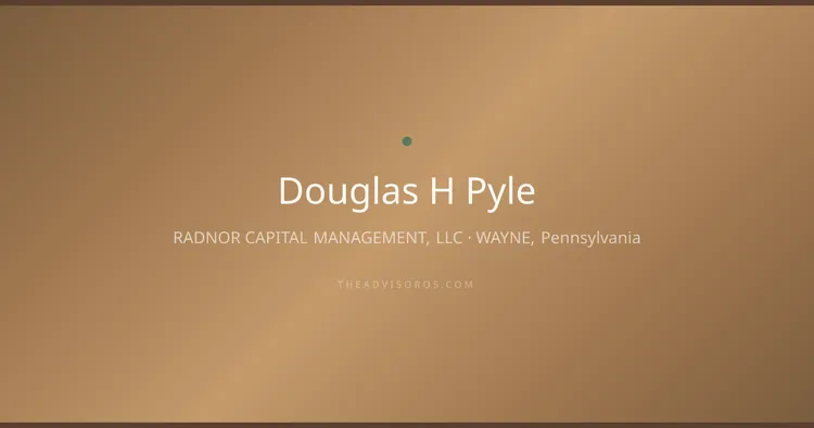 DOUGLAS H PYLE