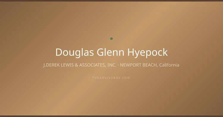 DOUGLAS GLENN HYEPOCK
