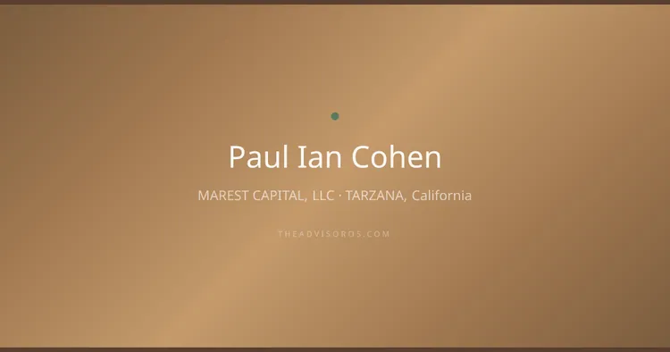 PAUL IAN COHEN