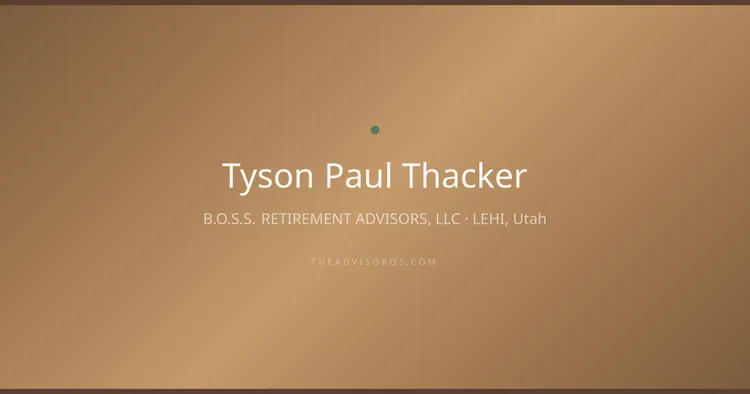 TYSON PAUL THACKER