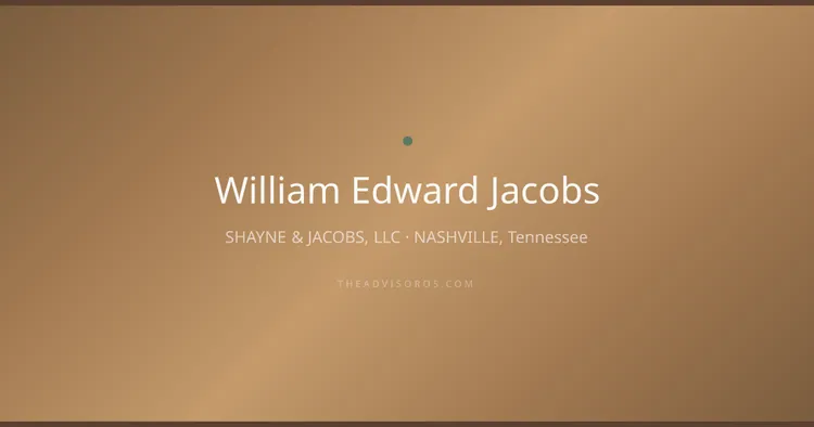 WILLIAM EDWARD JACOBS