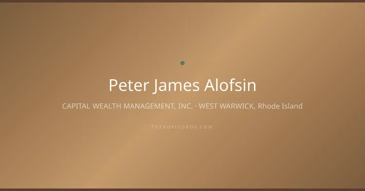 PETER JAMES ALOFSIN