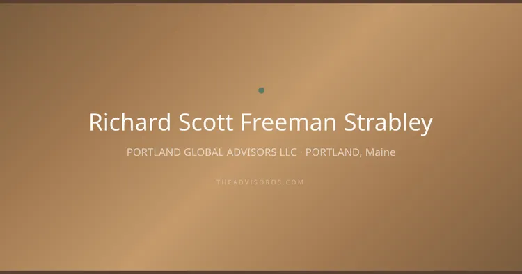 RICHARD SCOTT FREEMAN STRABLEY