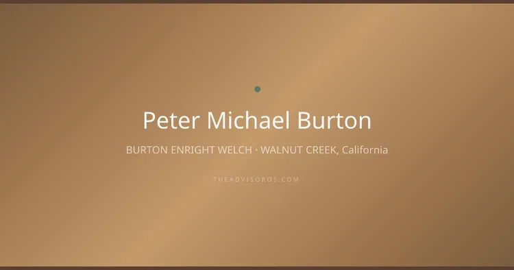 PETER MICHAEL BURTON