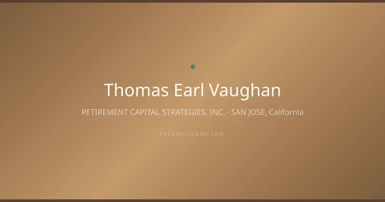 THOMAS EARL VAUGHAN